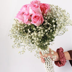 White Musk By J. With Hues Of Pink Roses