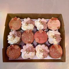 Mothers Day Blessing Cupcakes Platter