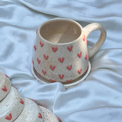 3D Hearts Mug