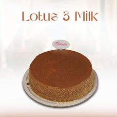 Lotus Biscoff Three Milk Cake 2.5 LBS