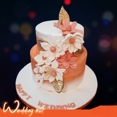 Grand Celebration Wedding Cake - 12 Lbs - TCS SentimentsExpress