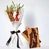 Orange in Dark Chocolate Bark with Simply Bright