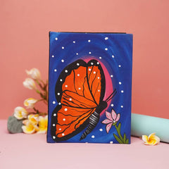 Magical Butterfly - Hand Painted Diary