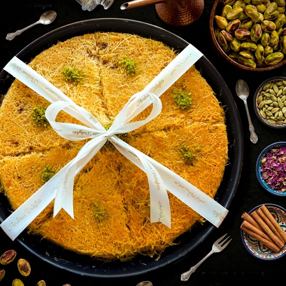 Family Size Kunafa 8 Large Slices - TCS SentimentsExpress