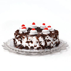 Black Forest Cake 2 lbs & Celebration Bouquet - TCS SentimentsExpress