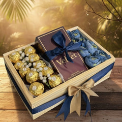 Blue Velvet Delight For Her