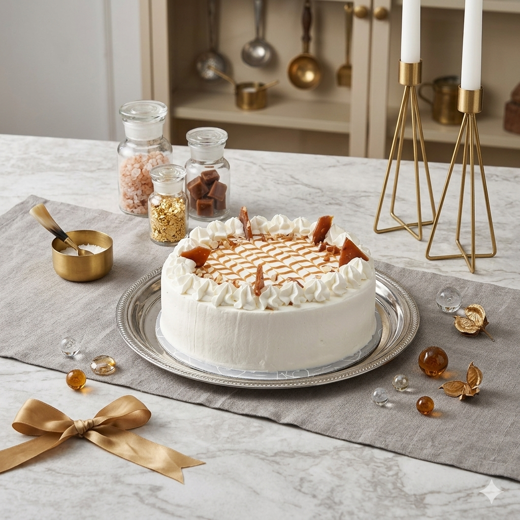 Caramel Crunch Cake by Kitchen Cuisine - TCS SentimentsExpress