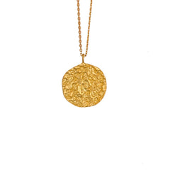 Circle of life Gold Plated Pendant