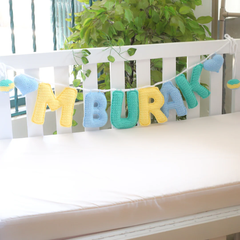 Crochet Alphabet Garland