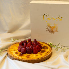 Baked Custard Strawberry Tart