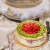 Luxurious Swan Velvet Cake Ensemble 6 Inches Round
