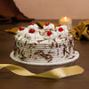 For Tenderness - Black forest cake and Chrysanthemums - Same Day Delivery