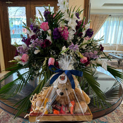 Teddy and Chocolates Gift Tray