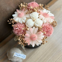 Luxury Floral Candle Bouquet