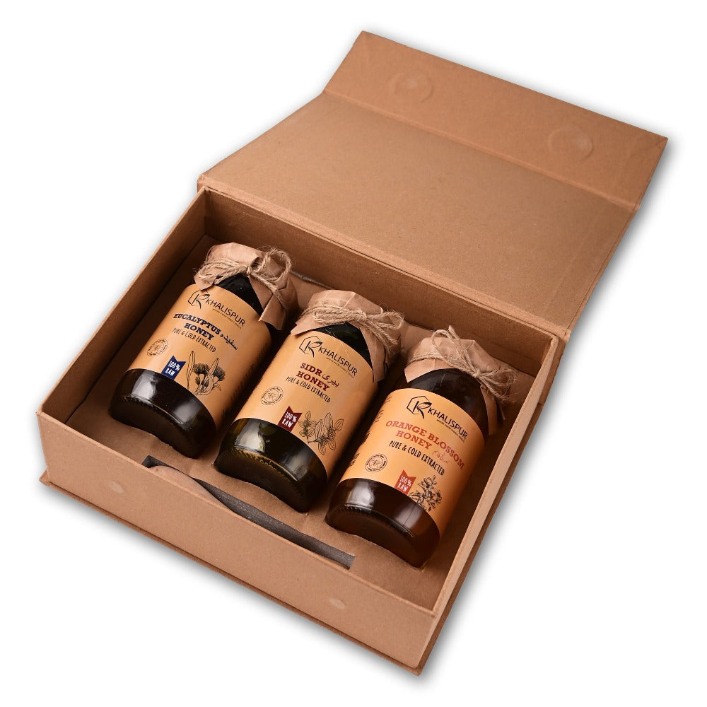 Raw Honey Gift Box (Trio 1) - TCS SentimentsExpress