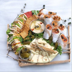 Sandwich & Shawarma Platter