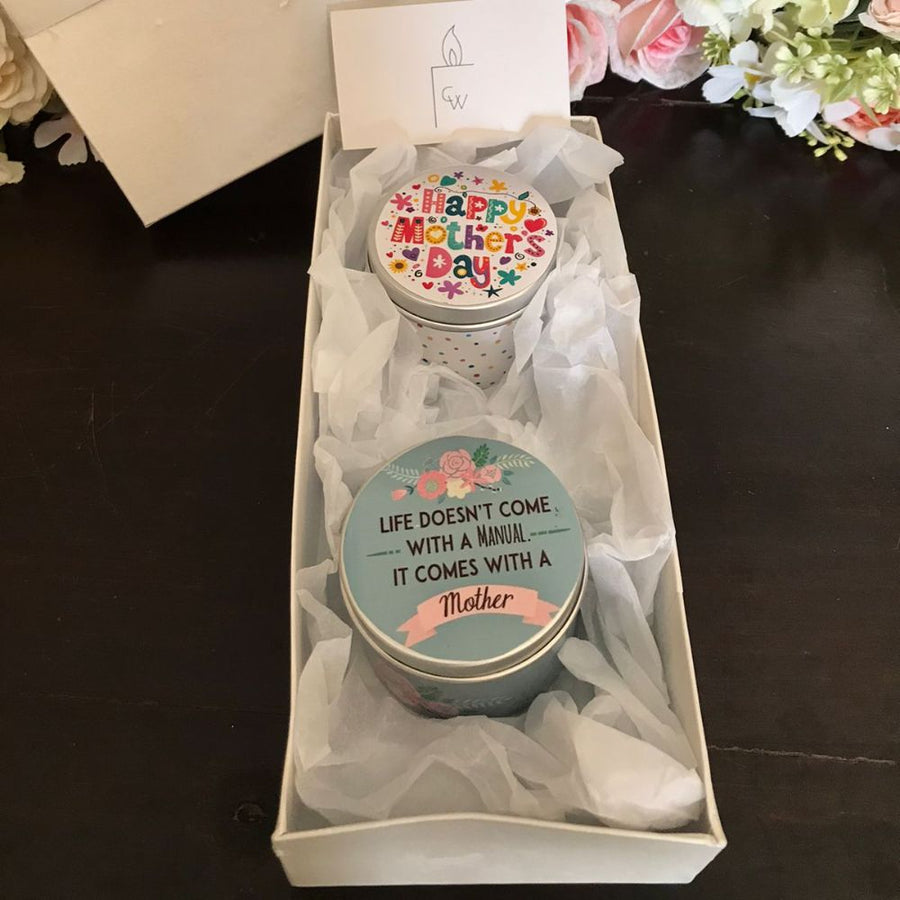 For my Mom - Box of 2 tins by Candle Works
