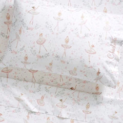 Pink Ballet Bedding Set