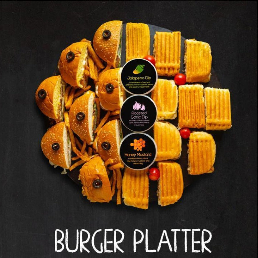 Burger Platter by Platter Planet