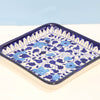 Blue Square Shaped Tray - Multani Pottery