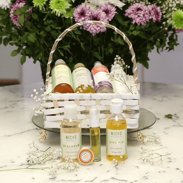 Just for them -  Organic Self Care basket by Neco's