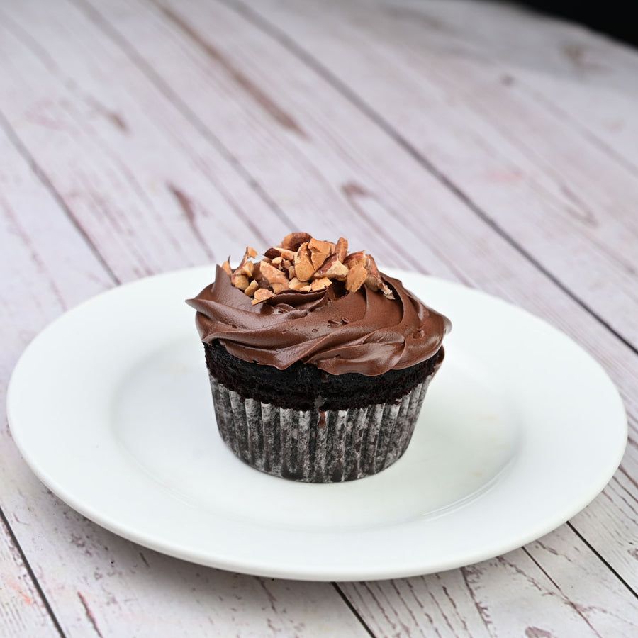 Nutella Filled cupcake - 2 Pc by Coffee Planet Bakery