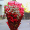 The Floral Love Bouquet - Imported Roses