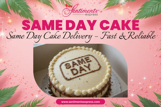 Quick celebrations with same-day cake delivery