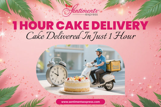 Get Cakes in One-Hour With Express Delivery