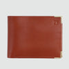 Elegant Glazed Leather Wallet for Men