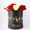 White & Red Roses Box