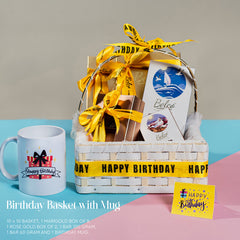 Birthday Basket With Mug