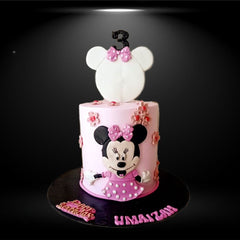 Minnie Mouse Theme Cake 3.5 Lbs