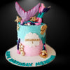 Mermaid Theme Cake 3.5Lbs