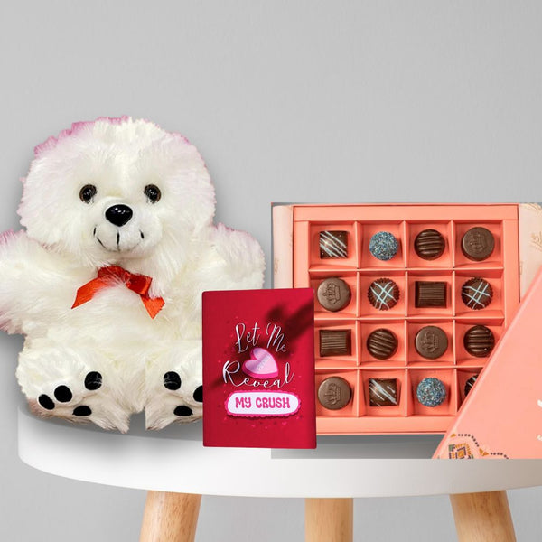 Reveal My Crush with Chocolate Box and Huggy Bear