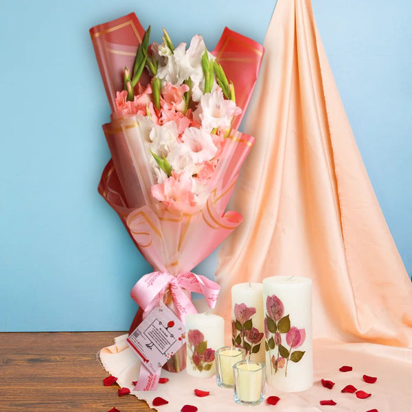 Pink Pastel Bouquet: Fragrant Bloom