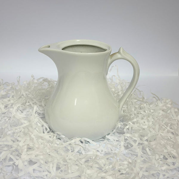 Classic White Ceramic Teapot