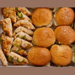 Pizza and Slider Platter