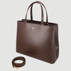 Luxe Leather Dual-Zip Handbag