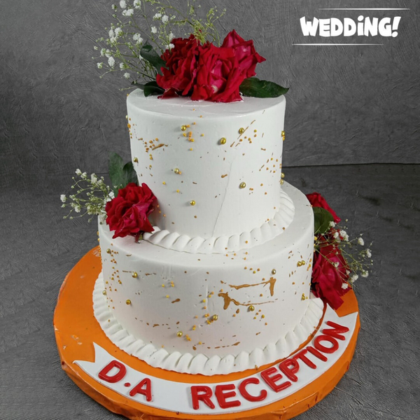 Timeless Wedding Cake - 10 Lbs