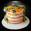 Orange Naked Cake (Seasonal) 2.5 Lbs