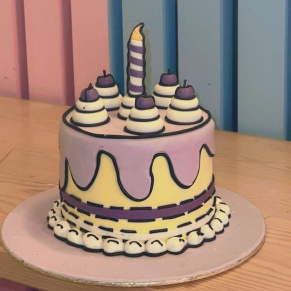 Personalized Birthday Cake by Meemu's Kitchen