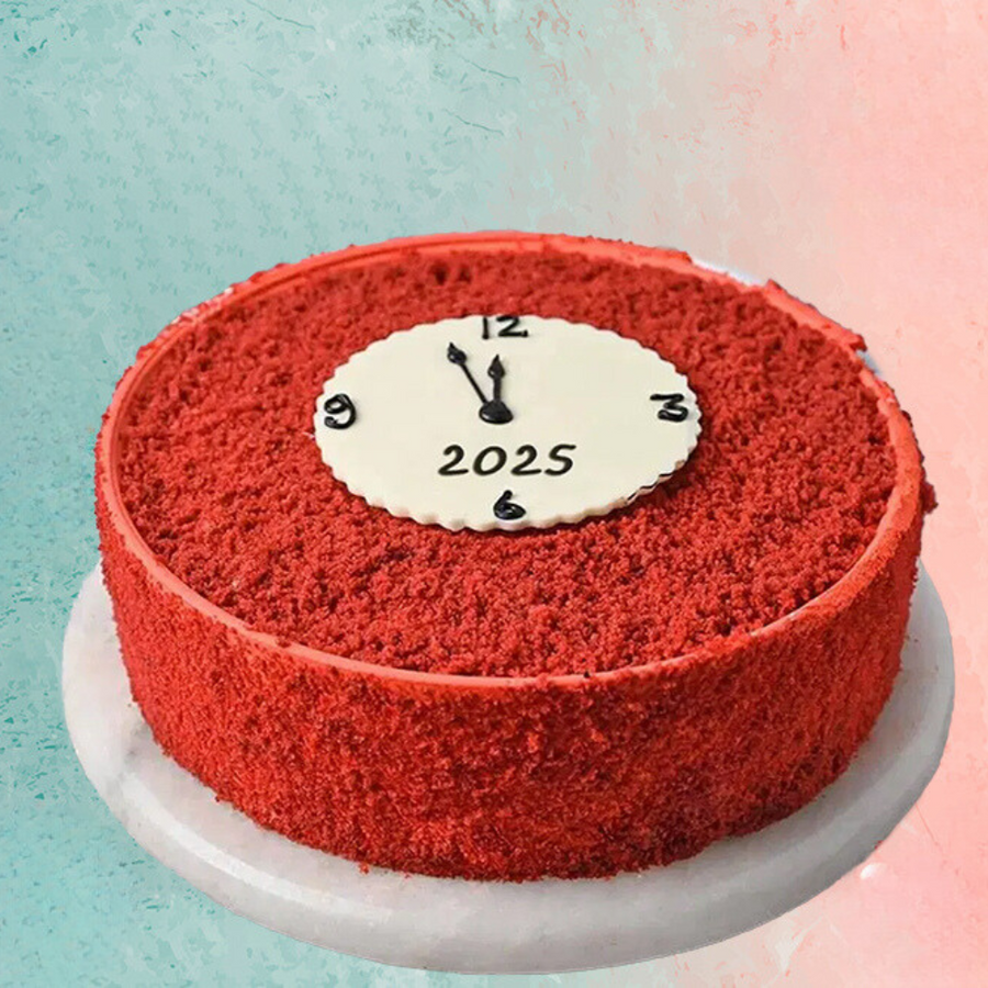 Red Velvet New Year Cake 3 Lbs