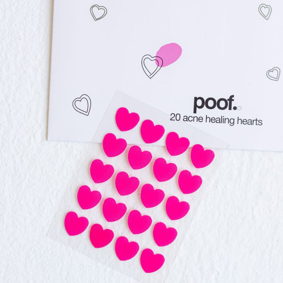 Acne Hearts Healing Patches