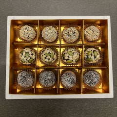 Assorted Stuffed Luxury Truffles - Boxes of 12