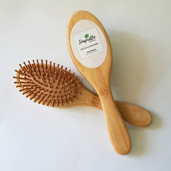 Oval Bamboo Hairbrush