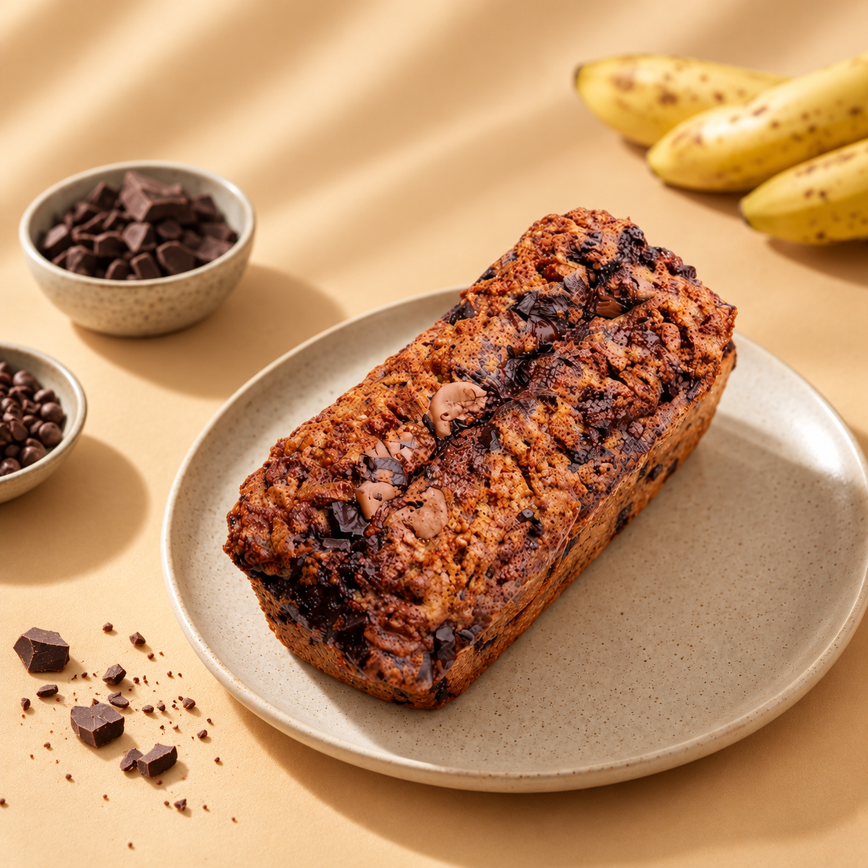 Belgian Chocolate Banana Bread - TCS SentimentsExpress