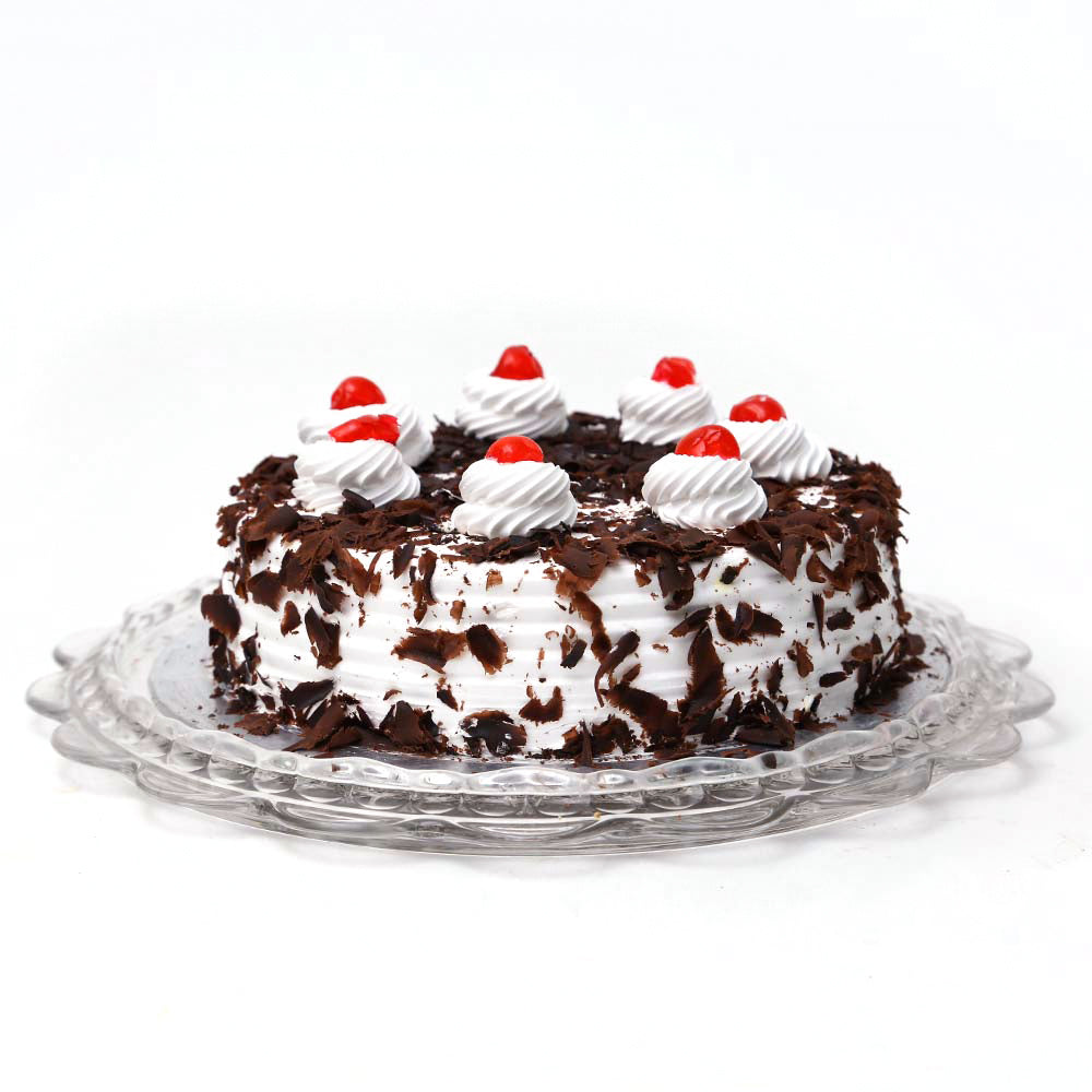 Black Forest Cake 2 lbs & Celebration Bouquet - TCS SentimentsExpress