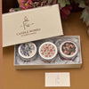 Box of 3 Perfumed Candle Tins