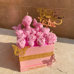 Bridal to be Candle Bouquet
